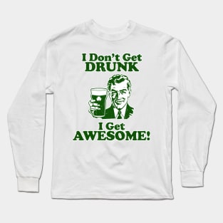 St. Patrick's Day Shirt (vintage distressed look) Long Sleeve T-Shirt